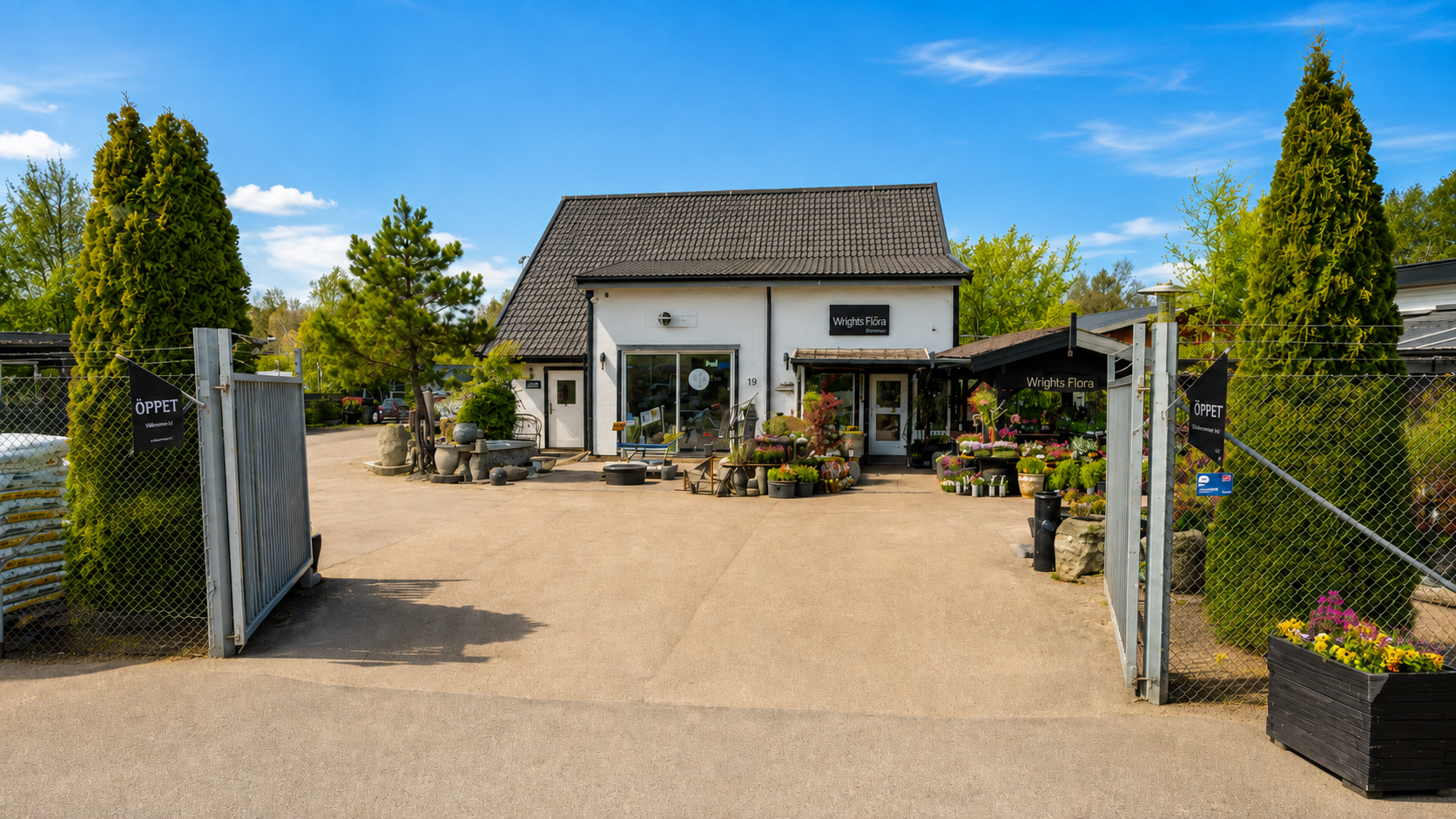 Wrights Garden Center i Stehag